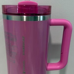 Stanley x Starbucks exclusive 2024 winter PINK 40oz tumbler